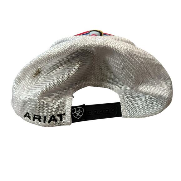 Ariat Women\'s Multicolor Striped Print Snapback Baseball Hat main image 4